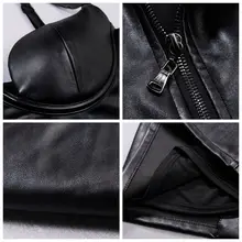 2017 New Summer Dress Women Celebrity Party Spaghetti Strap PU Bodycon Leather Dress Women Night Out Dress Wholesale Vestidos