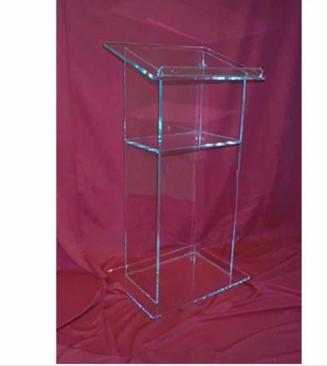 AAcrylic Lectern/Lucite церковный Подиум прозрачного ПММА Pulpit glass церковная кафедра акриловый Подиум