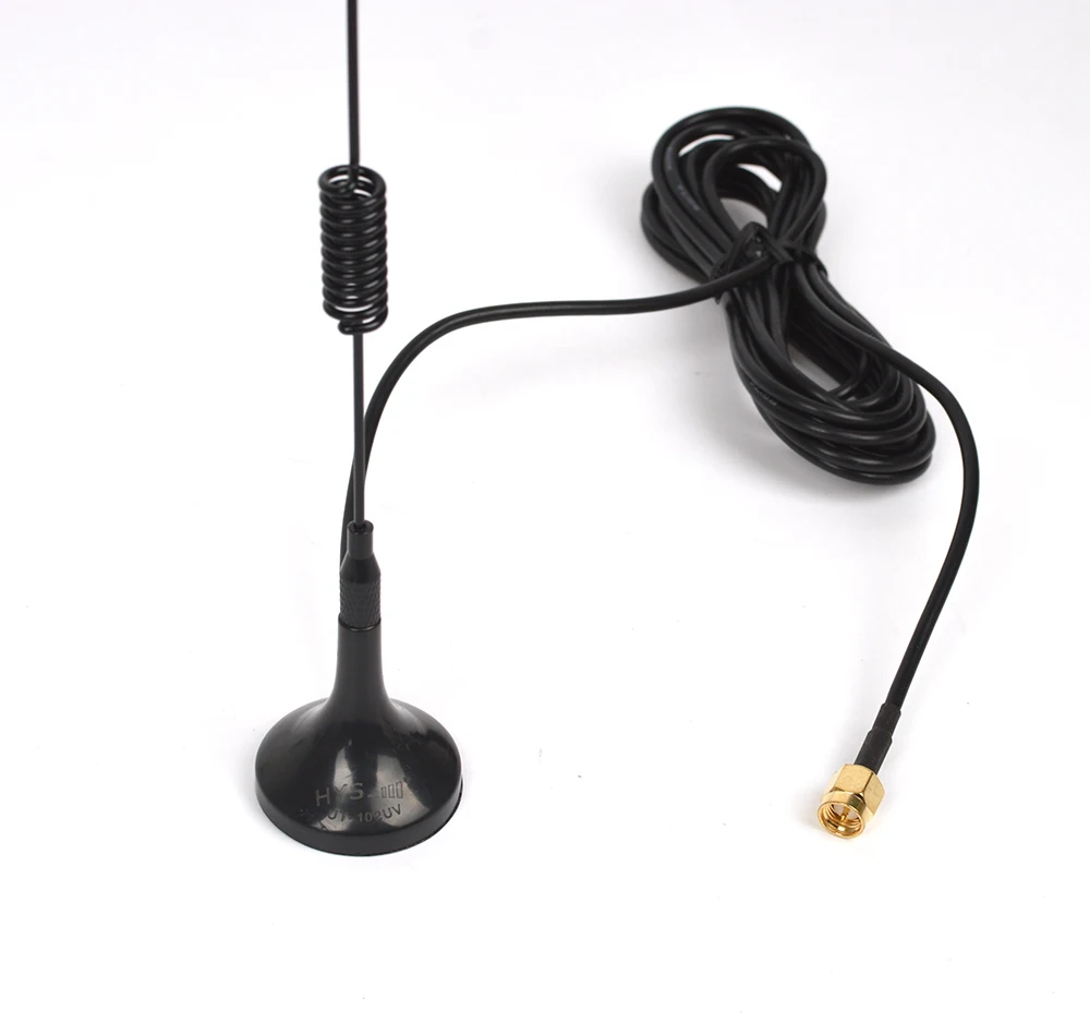 SMA MALE Dual Band Car Mobile Mount Antenna 144/430MHz VHF UHF Walkie Talkie Ham Radio