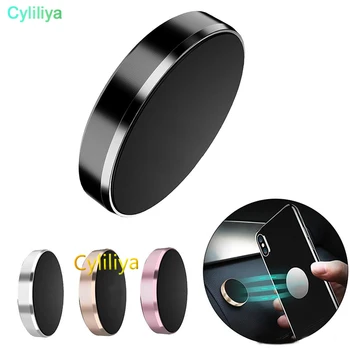 

400pcs For Iphone Xs max Car Mount Holder High Quality Metal Flat Stick Magnetic Mobile Phone Holder for All cellphone keys