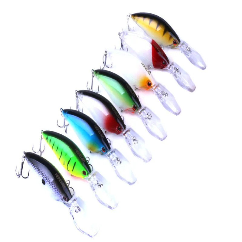 

New Plastic Minnow Rock Fishing Lures CrankBait 10.5cm Crank Bait Hook Tool Bokoplav Winter Fishing #LR40