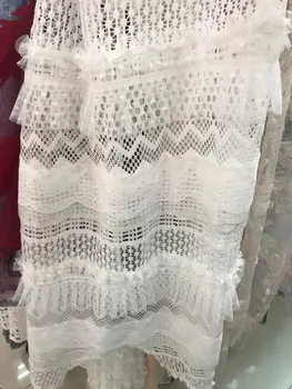 

African Lace Fabric for Women Fashion dress L-728 Beautiful High Quality net lace Embroidery French Tulle Lace For Wedding
