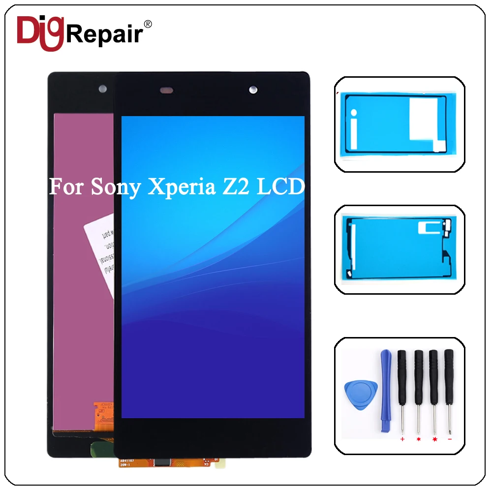 D6503 lcd For SONY Xperia Z2 D6502 D6503 D6543 LCD Display Touch Screen