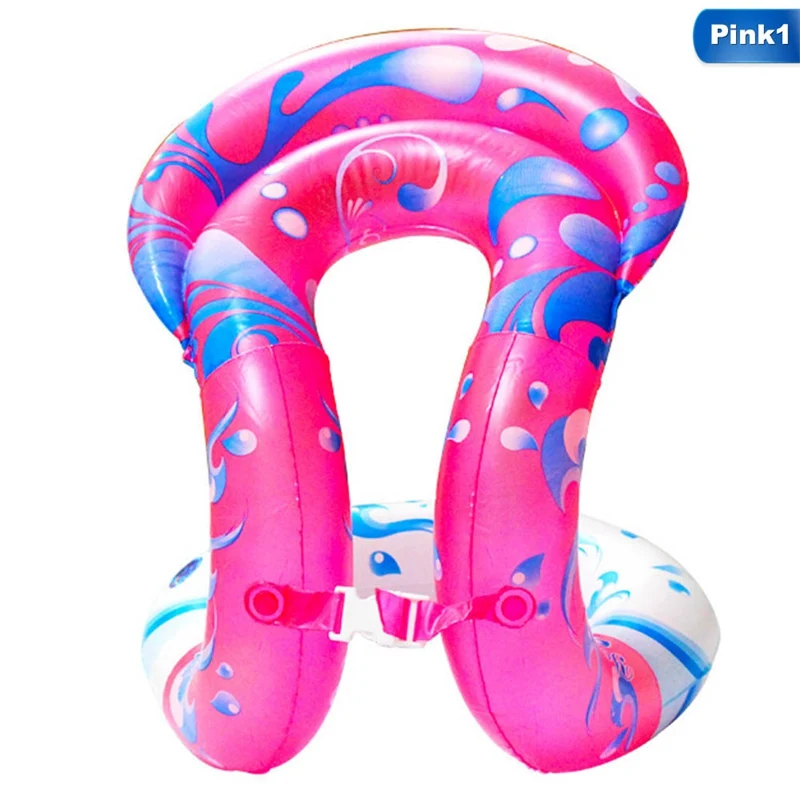 Толстые надувные кольца для плавания, игрушки для бассейна, Детские плавающие круги, жилеты для детей и взрослых, игрушки для плавания для детей и взрослых - Цвет: PK1-M