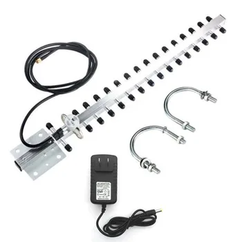 

2.4Ghz WiFi Antenna 25dBi RP SMA Outdoor Wireless Yagi Antenna Directional Booster Amplifier Modem RG58 Cable