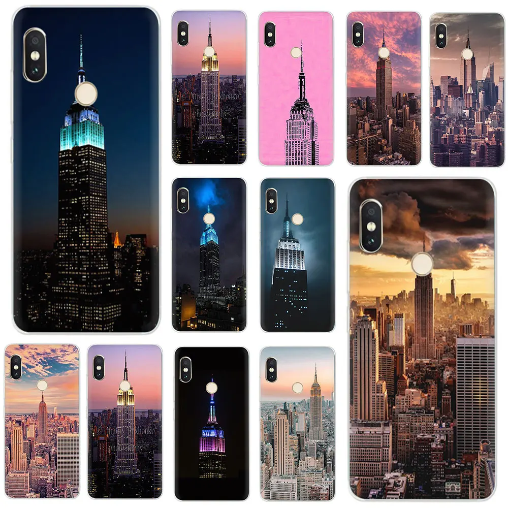 

New York City Hard Phone Cover Case for Xiaomi Mi Mix 2S Max 3 F1 5S 6 8 9 SE A2 Lite 6 A1 9T CC9e A3 pro