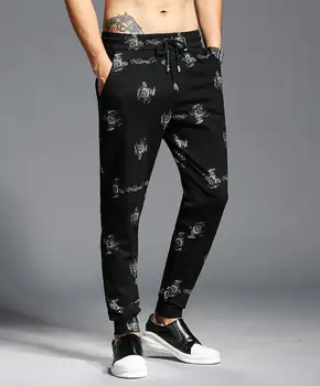 

2018 fitness leisure pant Fitted trousers men F9541