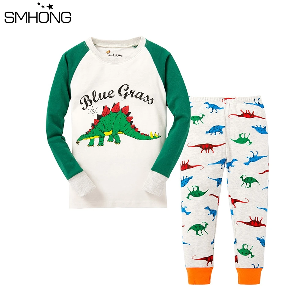 Baby Girl Dinosaur Pyjamas Children Cartoon Pajamas Set for Boys Girls