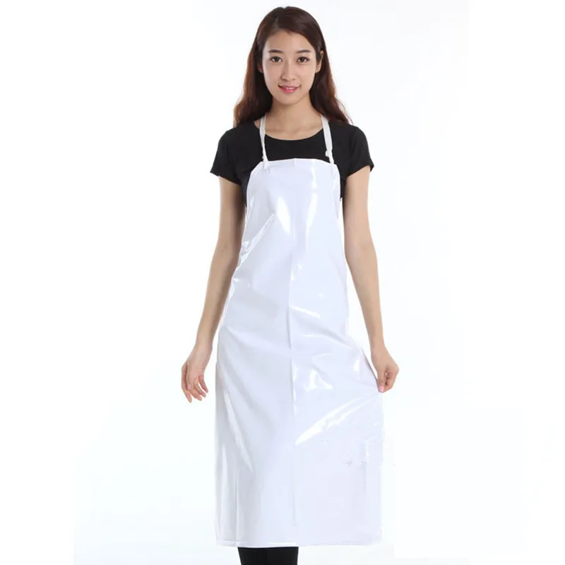 

Food manufacturers selling PVC waterproof white apron against acid and alkali corset thickening oil beach apron