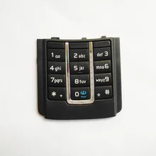 Черный цвет Ymitn корпус чехол цифровые клавиатуры кнопки для Nokia 6280