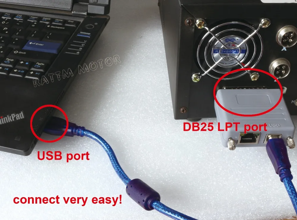 200 кГц RTM200 USB контроллер движения USB адаптер LPT USB ЧПУ контроллер для Mach3