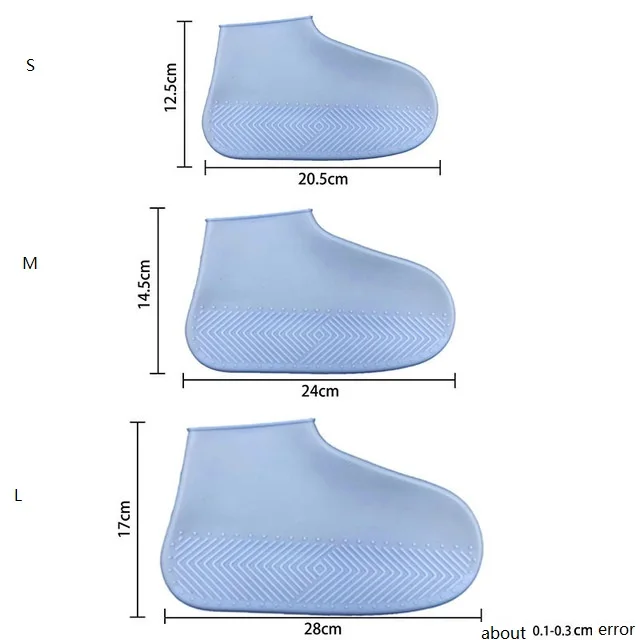 Чехол для обуви из силиконового геля, водонепроницаемые чехлы для дождливой обуви, многоразовые, легко приносят эластичность, Нескользящие, для защиты сапог