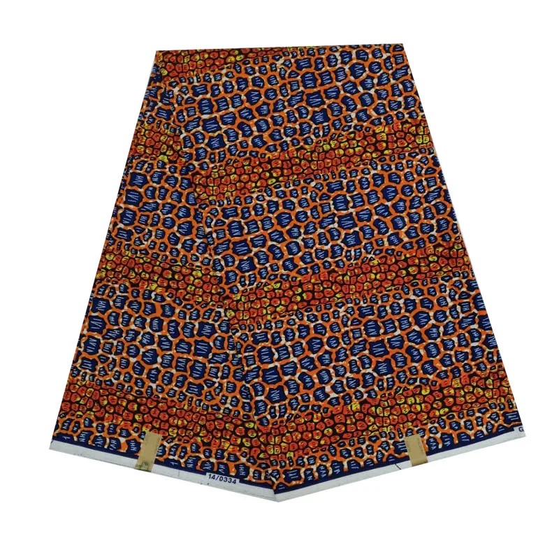 

2019 wax african wax veritable block 6yards 100% cotton dutch soft breathable High quality V-L 583
