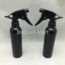 Два 250 мл 8 унций спрей бутылка для воды для татуировки машина пистолет набор поставка-черный ASB-B-2