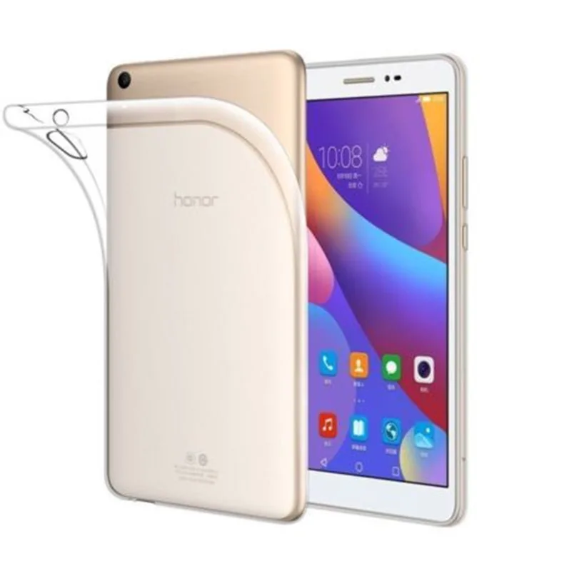 

ULIFART TPU SILICON CRYSTAL CASE FOR HUAWEI MEDIAPAD T3 8 0/10 INCH TRANSPARENT TABLET CASE+Free Gift
