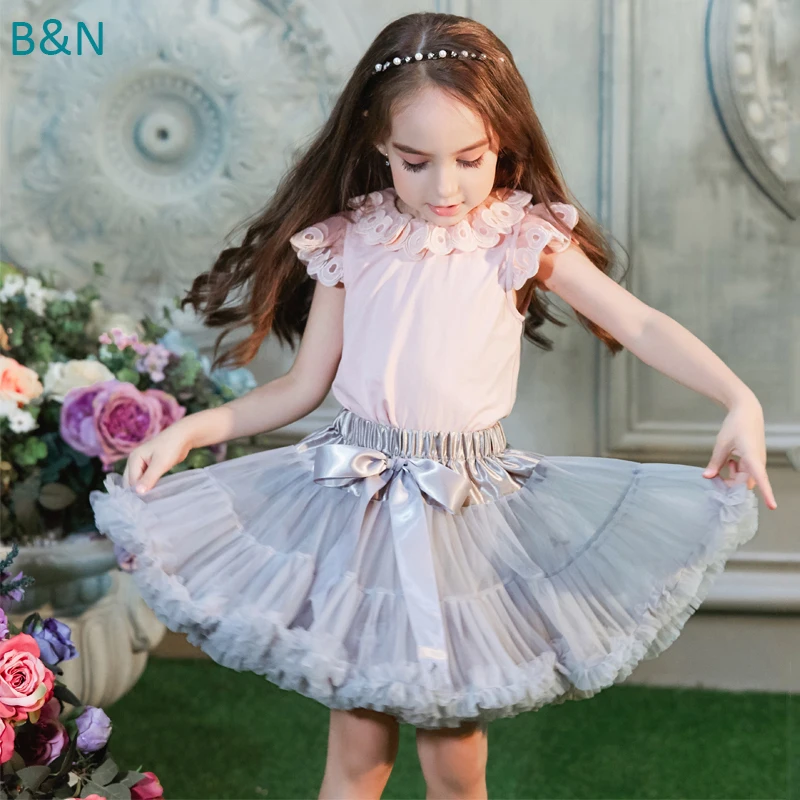 

21 Colors Baby And Children Girl Fluffy Chiffon Tutu Pettiskirt Dance Skirts