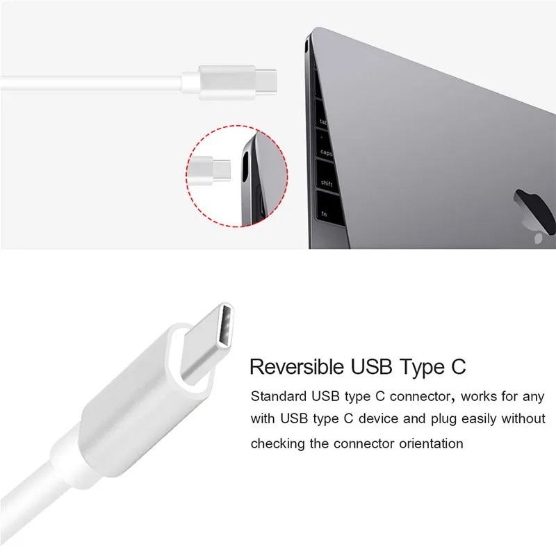 Type C к HDMI USB 3,0 зарядный конвертер USB-C 3,1 цифровой AV многопортовый адаптер для нового MacBook Air Pro Mac samsung S10 S9 S8