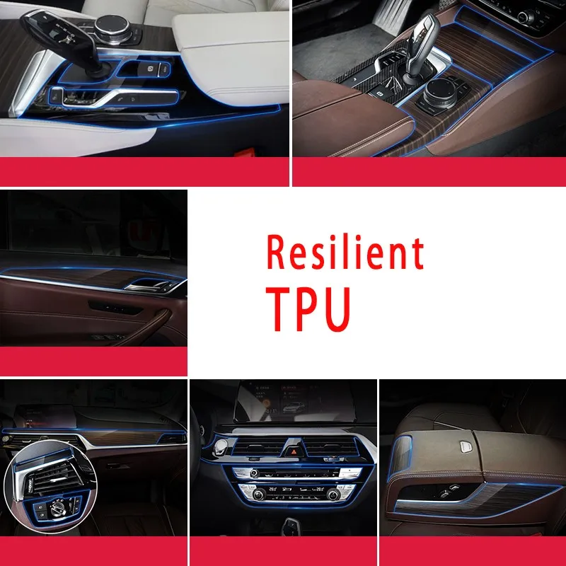 Новая наклейка для машины BMW прозрачная защитная пленка ТПУ наклейки G30 G38 5 серии