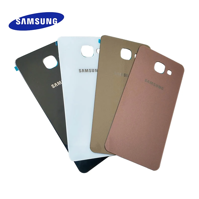 

Original Samsung Galaxy A5 2016 A510F 3D Glass Back Battery Cover Rear Door Housing Cover Case Replacement For Galaxy A510 cover