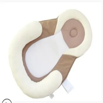 

Newborn Infant Kid Baby Cotton Stereotypes Pillow Sleep Cushion Crib Portable Nest Bed Anti-rollover Mattress Pillow Breathable