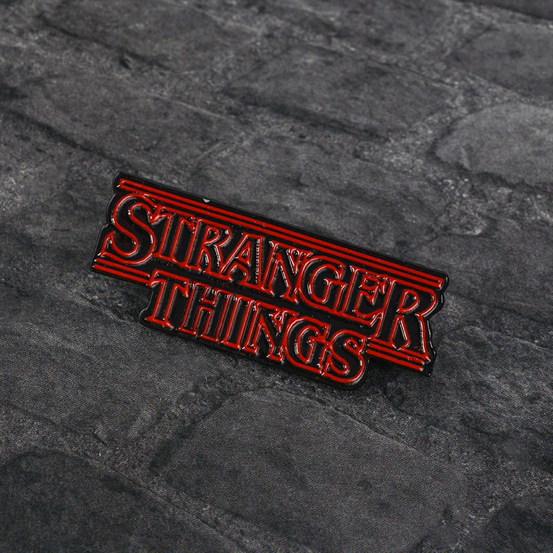 QIHE ювелирные изделия Stranger Things TV Eleven Pin Нагрудный значок броши для женщин и мужчин