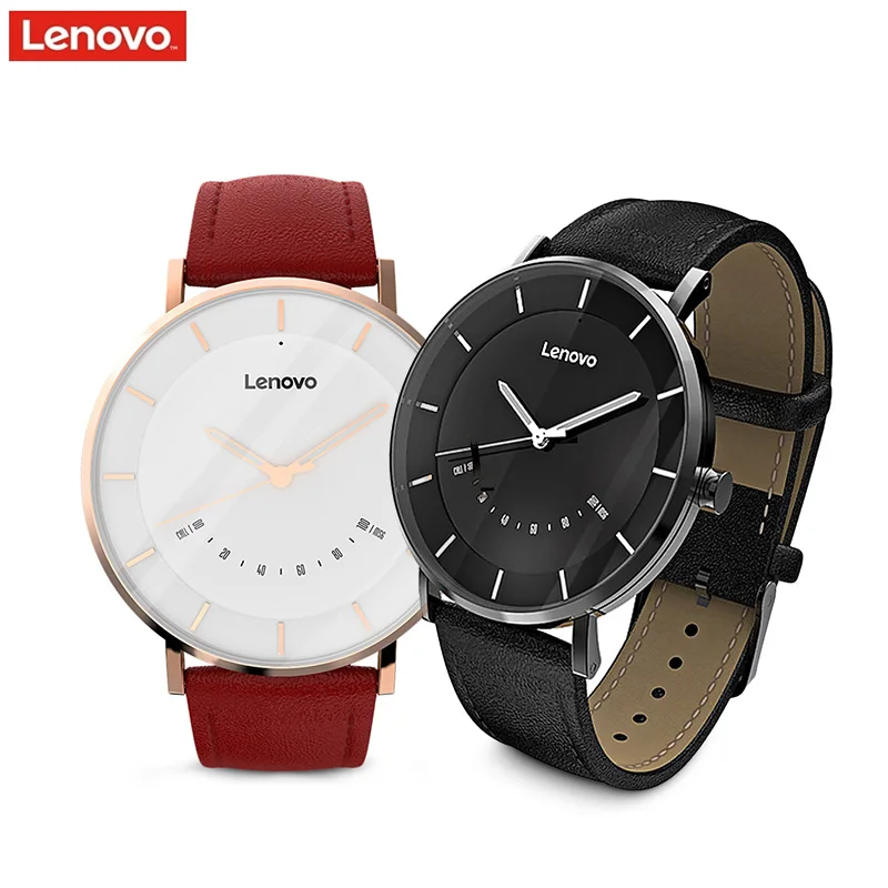 

Original Lenovo Watch S Bluetooth Smartwatch 5ATM Waterproof Smart Quartz Watch Sleep Monitor Fitness Keeper PK Watch X Watch 9