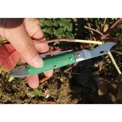 3 лезвия сад складной прививки ножи Обрезка рассады машинка для резки