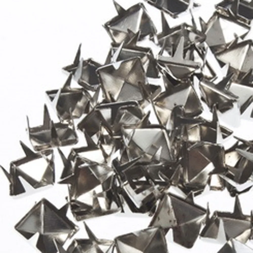 1Pack 50Pcs/Pack 8MM Spots Design Spikes Heavy Duty DIY Craf Pyramid Fashion Studs Brand New | Дом и сад