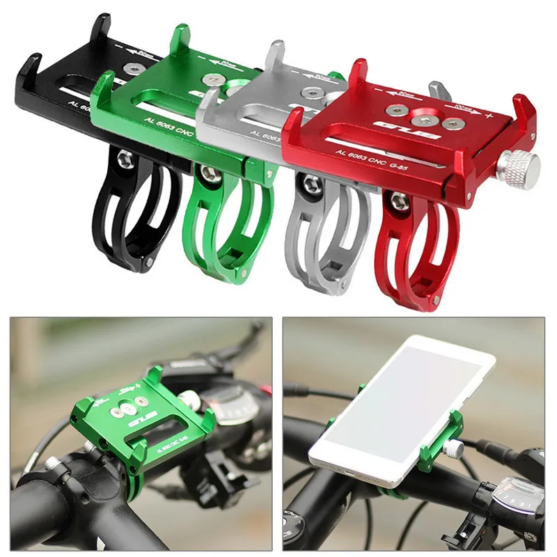 

GUB Bicycle Phone Holder Aluminum Alloy Mountain Bike Mobile Phone Stand Bicycle Electric Vehicle Motorcycle Mobile Phone Holder