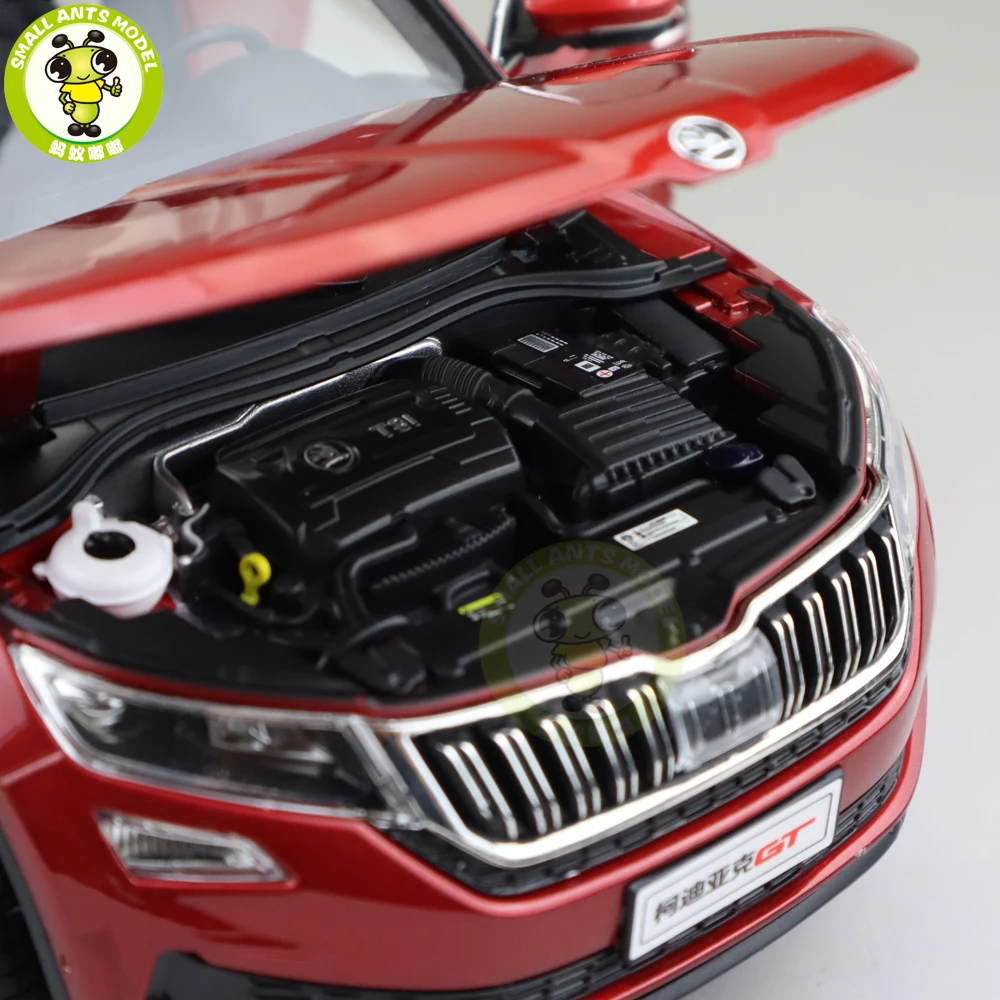 1/18 Skoda KODIAQ GT SUV литая модель металлическая модель автомобиля SUV подарок коллекция хобби красный