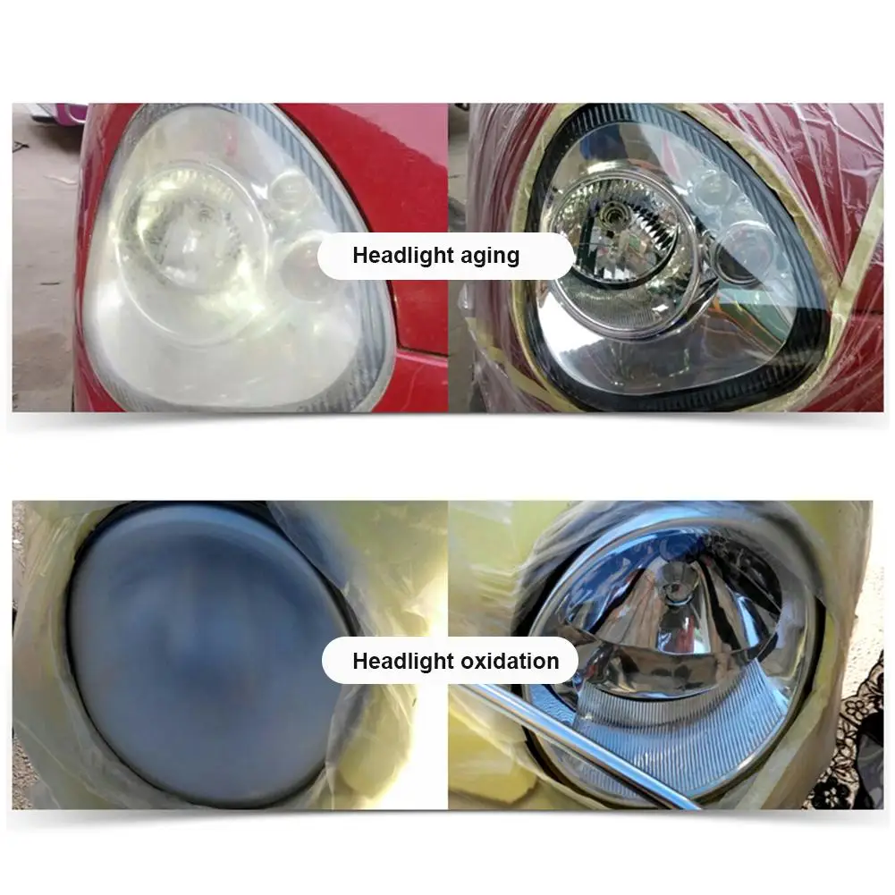 Профессиональный 20 мл/50 мл Автомобильная жидкая фара для восстановления протектора лампа для ремонта эссенция для царапин пожелтение окисление размытое