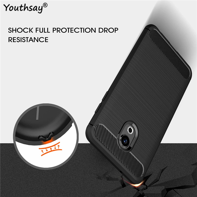 sFor Meizu M15 Lite Case Cover Luxury Armor Rubber Silicone Phone For Coque Fundas | Мобильные телефоны и аксессуары