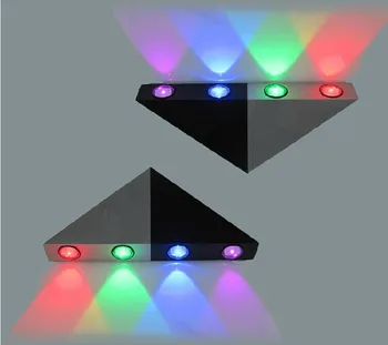 

5pcs/lot 5W LED wall lamp Sconces Mirror lamp Backlight Decorative light color energy saving lamp for bar KTV rooms sitting room