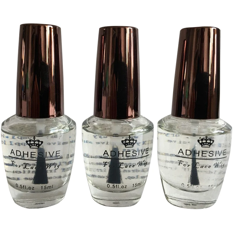 

Wholesale Top Quality Hair Glue 3bottles 0.5OZ/1 bottle Adhesive Glue for Lace Wig Adhesive Glue for Lace Wig / Hair