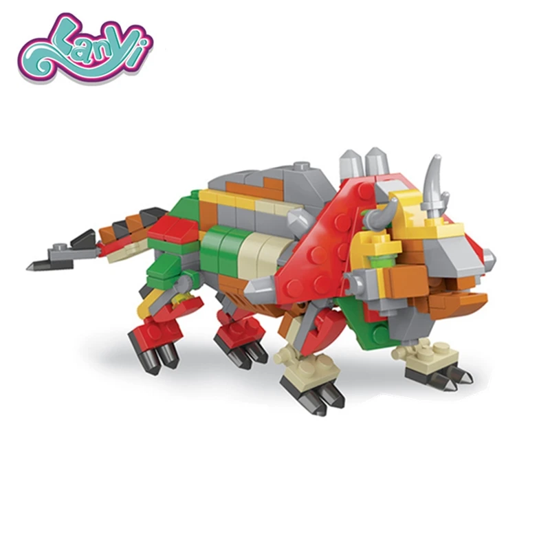 Lanyitoys Magical dinosaur Eggs combination kit Blocks legoeds assembled block model Legoings toys for boys Birthday Gifts