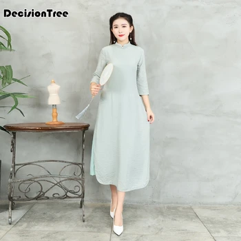 

2020 chinese style dress vietnam aodai chinese traditional dress cheongsam dress robe chinoise qipao
