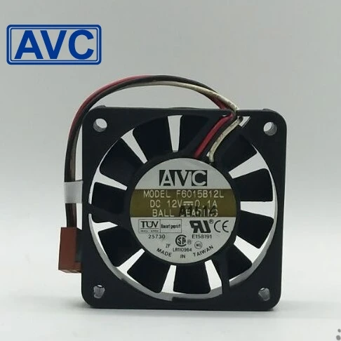 1 шт. F6015B12L 6015 60 мм 6 см материнская плата fanDC 12 В 0.1A осевой вентилятор охлаждения |