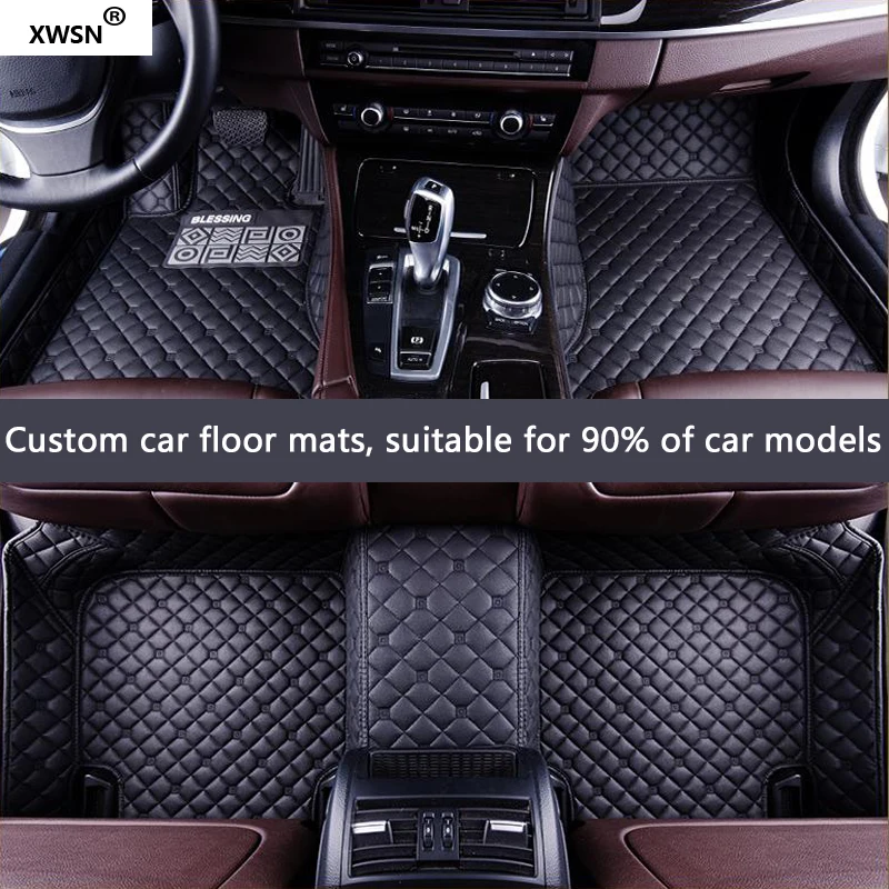 

Custom car floor mat for Benz A B C CLA GLA D E ML SL SLK R S600 series Vito Viano Sprinter Maybach auto accessories car styling