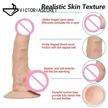 Realistic Dildo Big Cock Penis Anal Butt Plug Masturbation Dick Suction Cup Erotic goods Sexs Adults Toys Shop Dildo For Woman