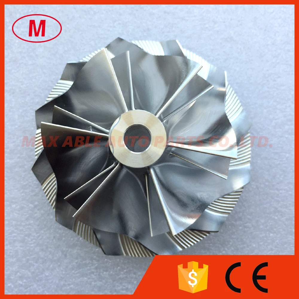GT4288 434354-0006 турбо алюминий 2618/Фрезерование/рабочее колесо компрессора 63,45/87,00 мм 6+ 6 лопастей для 452101/452174-0001