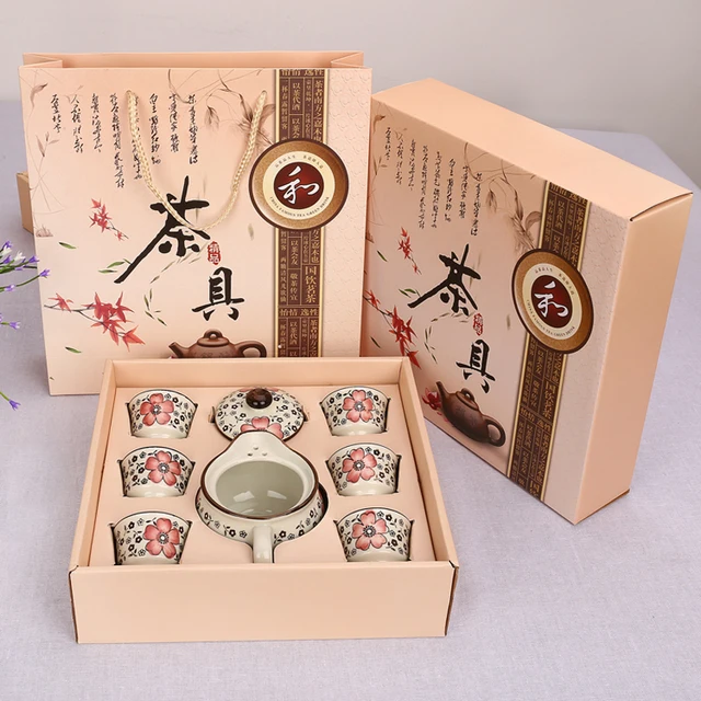 Ceramic Kung Fu Tea Sets Gift Wedding Favor Corporate Events Ceramic Kung Fu Tea Sets Gift Wedding Favor Corporate Events Promotional Gifts Souvenirs