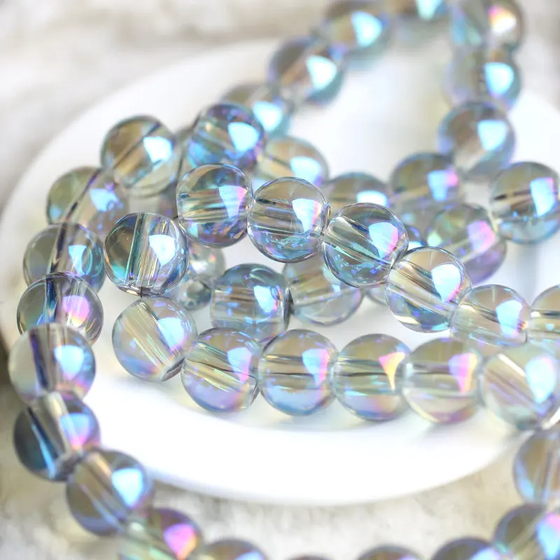 

20pcs/lot Smooth Face 16mm Big Hole crystal round beads glass loose ball beads for Jewelry DIY ,necklace bracelet accessories