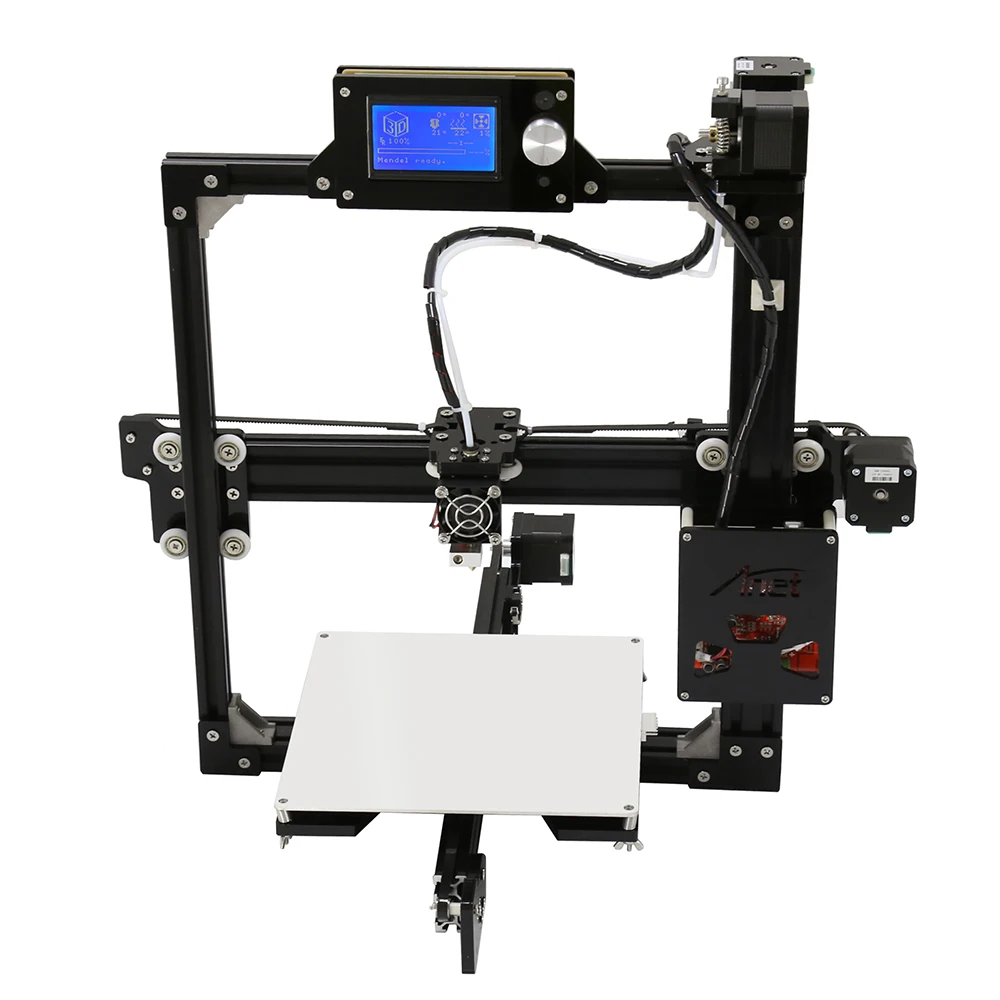 Алюминиевый Настольный FDM Anet A8/A6/A3s/A2 3D принтер большой размер печати Reprap i3 DIY