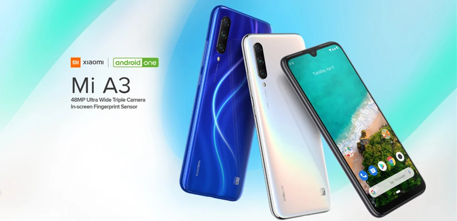 Глобальная версия Xiaomi mi A3 mi A3 4GB 128GB Android One Snapdragon 665 32MP селфи камера 4030mAh смартфон