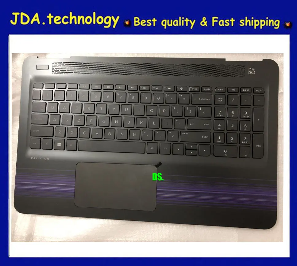 Wellendorff ноутбук верхняя крышка для hp PAVILION 15-AU 15-AU505TX 15-AL Упор для рук США клавиатура верхняя крышка W/touc hp ad