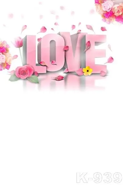 

5x7ft bokeh backdrop "LOVE" Mark Wedding Marriage Photo Studio Muslin Backdrops White Chromakey Portrait Digital Art Background