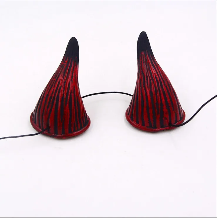 

COS show Halloween Carnival Game role Play the role Prop Gyuuki Ox horn Ornament Halloween festival Dress up Funny