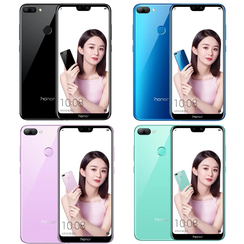 Honor 9i 5 84 дюймов Восьмиядерный стеклянный корпус android 8 0 двойная задняя камера 3000