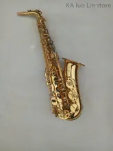 KA luo Lin store alto saxophone LM 800 E flat alto saxophone golden brass font b