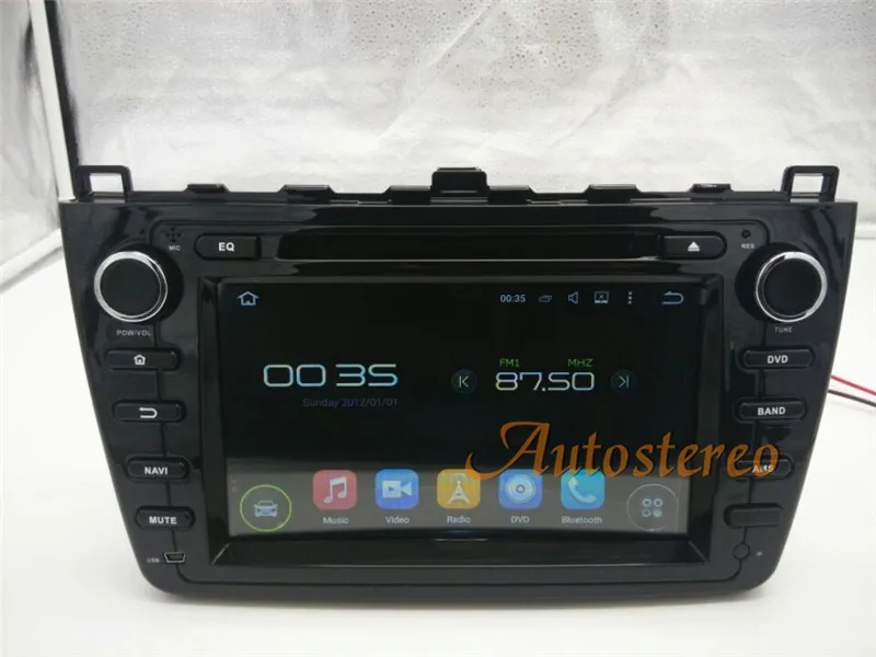 Excellent Android 9.0 Car DVD Player GPS Navigation Radio Stereo For Mazda 6 Atenza 2008-2012 HD Satnav multimedia CD radio 6